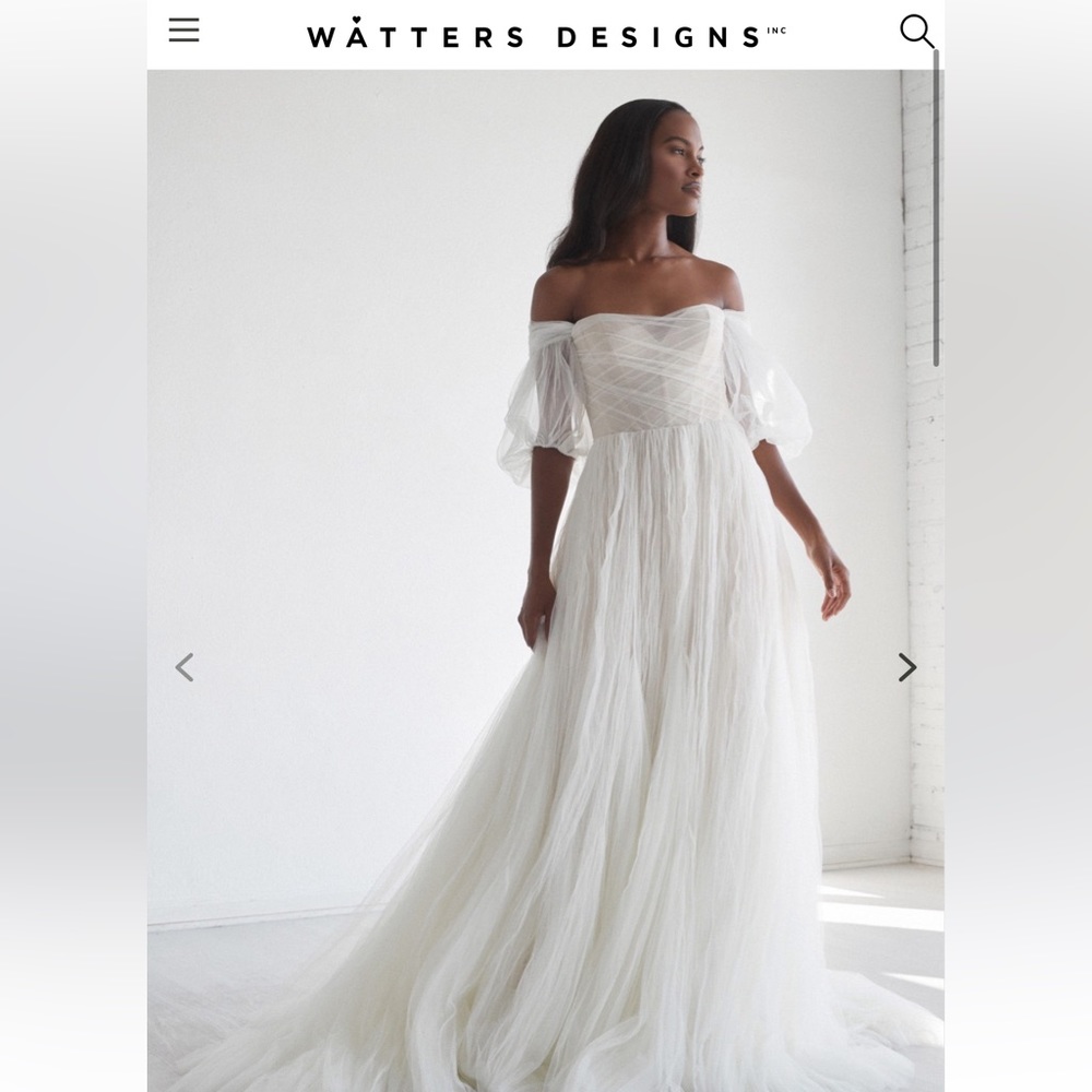 Mist by Watters wedding dress in Ivory